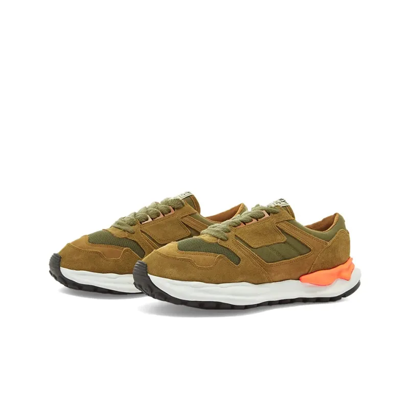 Nigel Cabourn x MIHARA YASUHIRO Low-Top Casual Shoes Men's Khaki-1