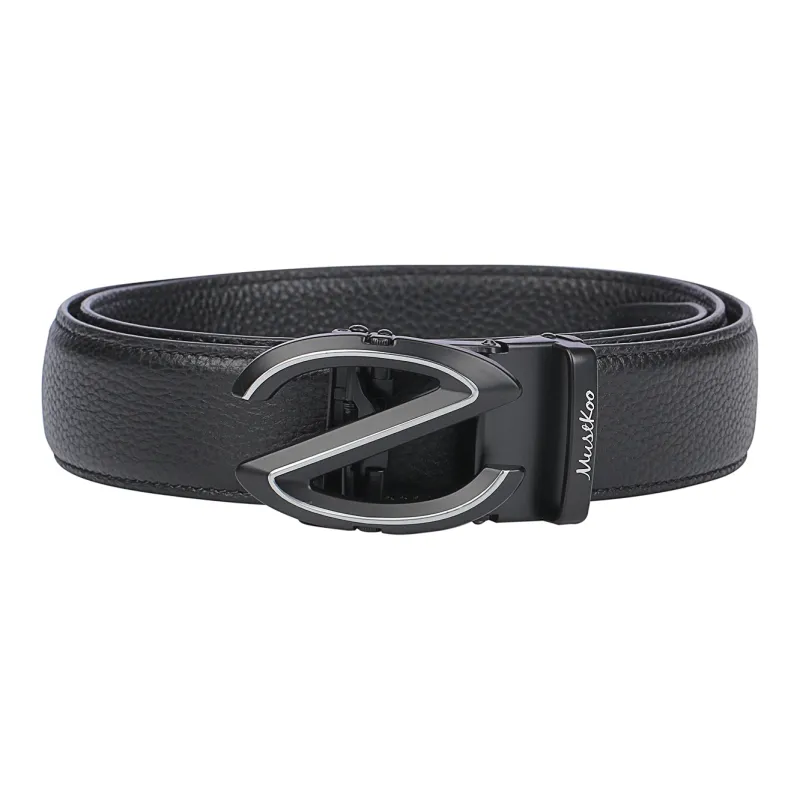 MUSTKOO Leather Belts Men-4