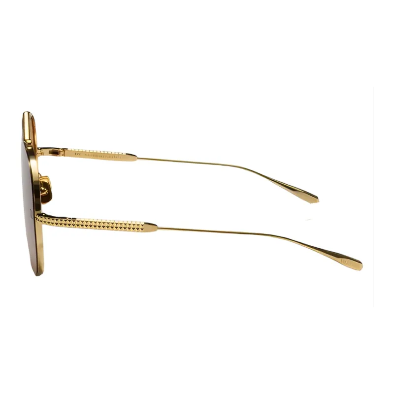 Valentino Pilot Frame Sunglasses-2