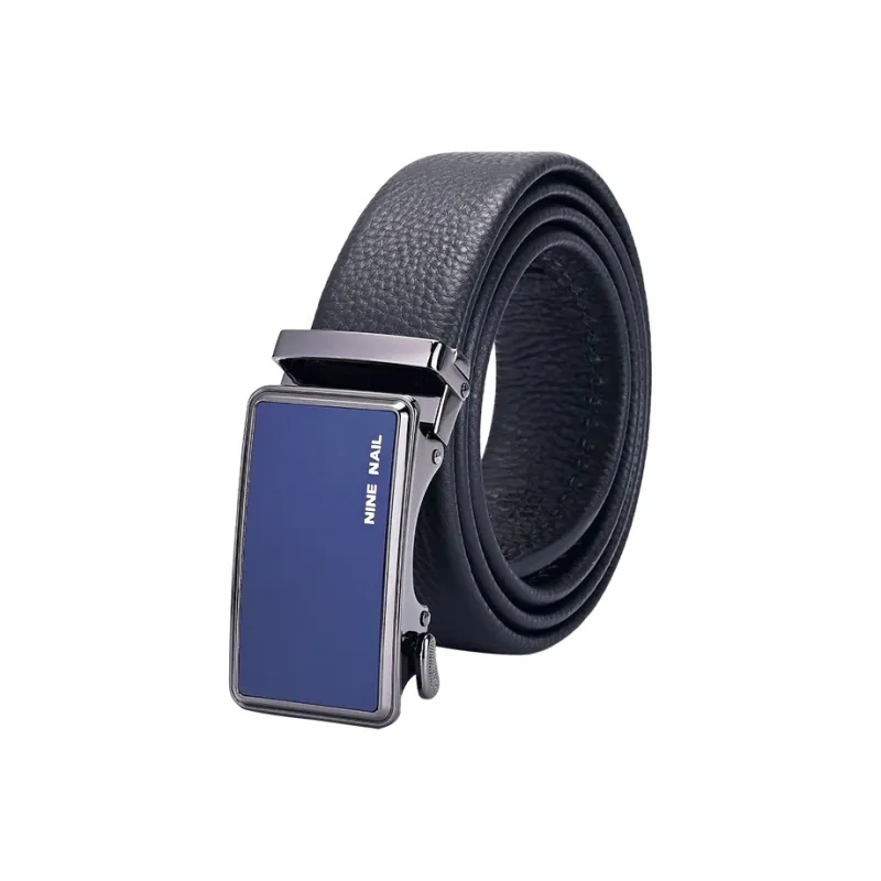 NINE NAIL Leather Belts Men-1