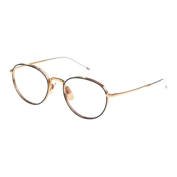 THOM BROWNE Eyeglass Frames Unisex Gold
