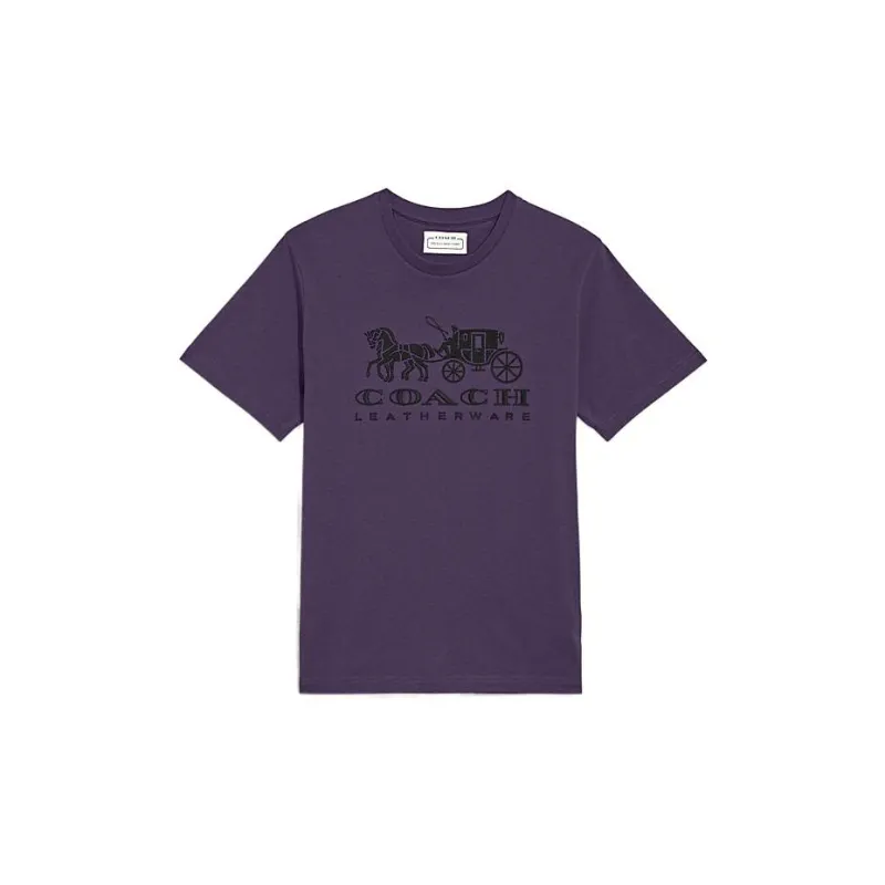 COACH T-Shirt Men's Dark Purple-0