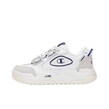 Champion Valve V2 Slip Resistant Cushioning Low Top Skateboard Shoes Unisex White