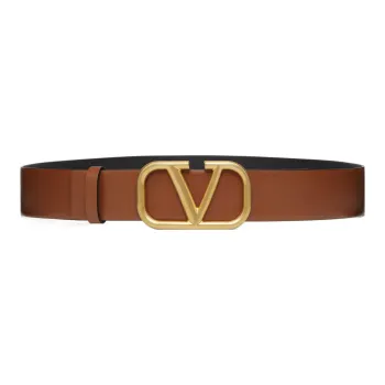 Valentino VLogo Signature 40mm Leather Belt