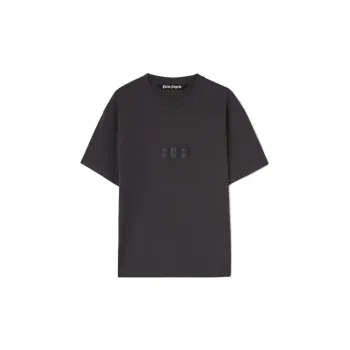 PALM ANGELS Garment Dye Box Logo T Shirt