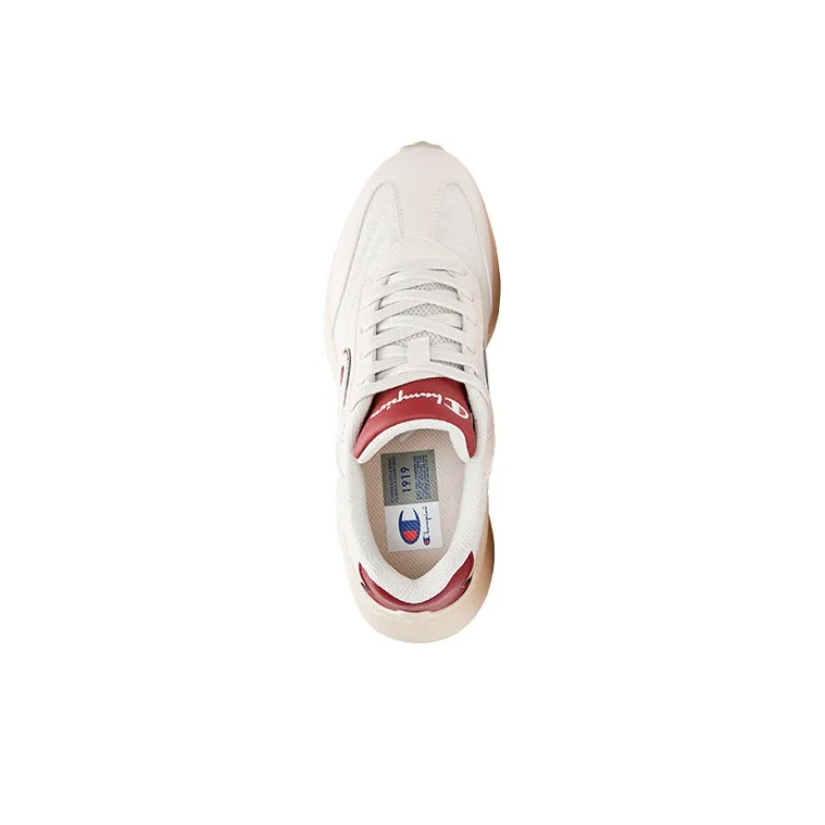 Champion Retro Sports Breathable Lightweight Low-Top Running Shoes Women's Red-2