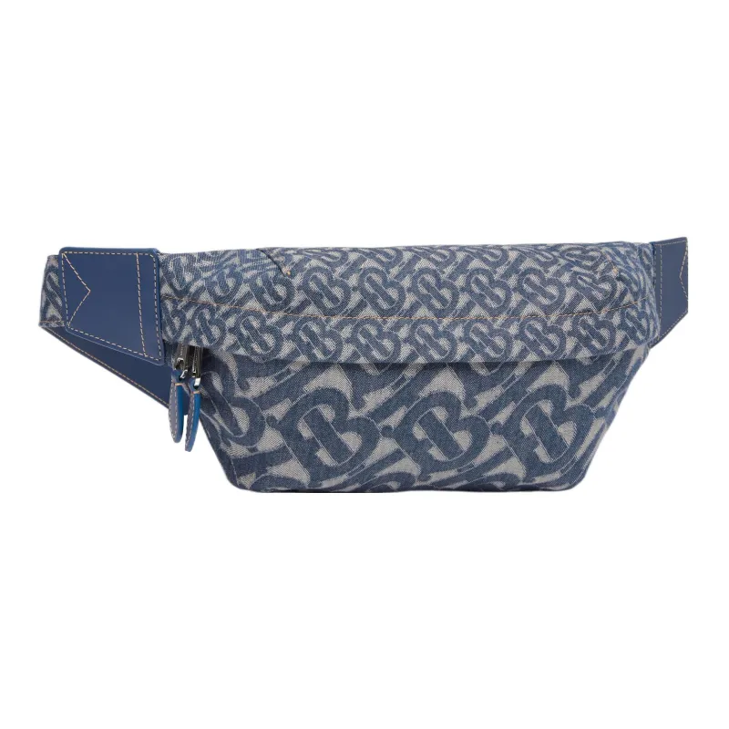 Burberry Denim Crossbody Bag Sling Bag Fanny Pack Regular Men's Indigo-1