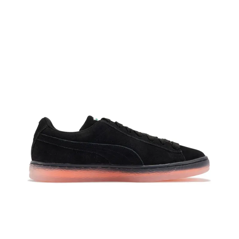 PUMA Suede Translucent 'Black Pink Red'-1