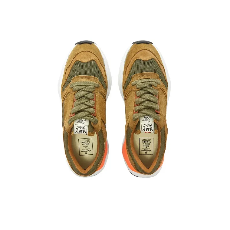 Nigel Cabourn x MIHARA YASUHIRO Low-Top Casual Shoes Men's Khaki-2