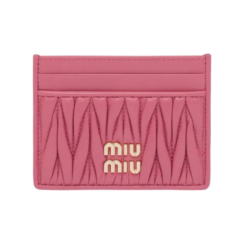 MIU MIU Matelassé Card Holders