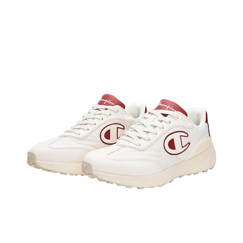 Champion Retro Sports Breathable Lightweight Low-Top Running Shoes Women's Red-1