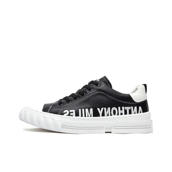 Anthony Miles Skateboard Shoes Men Low Top Black