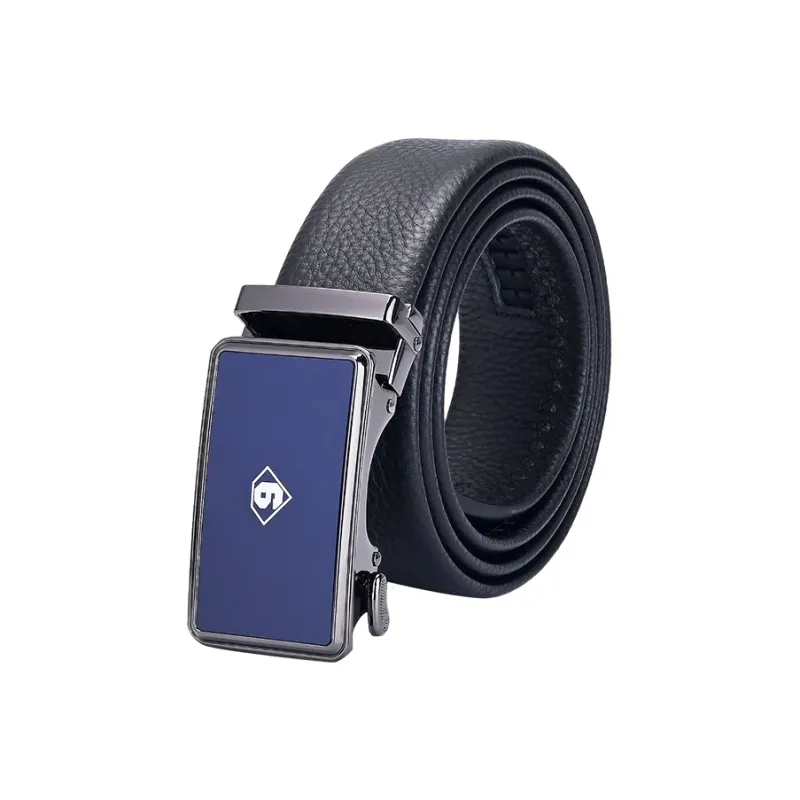 NINE NAIL Leather Belts Men-5