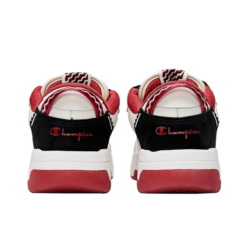 Champion Valve V2 Low Top Skateboard Shoes Unisex Red-3
