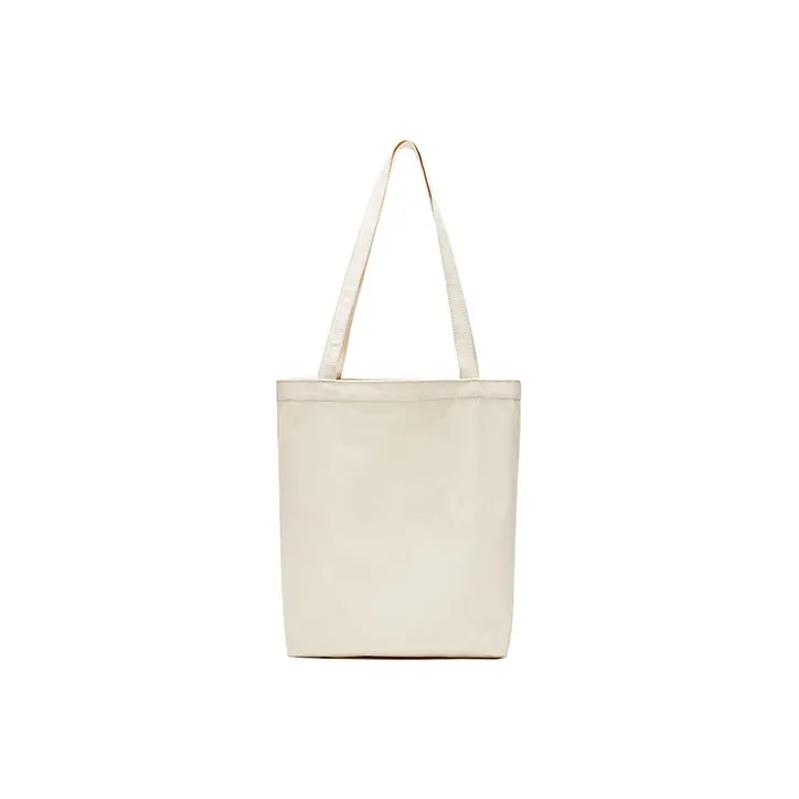 Champion Canvas Handbag Shoulder Bag Regular Unisex Milk White/Iron Blue-2