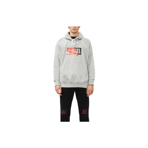 Coca-cola X DIESEL Sweatshirts Men Gray