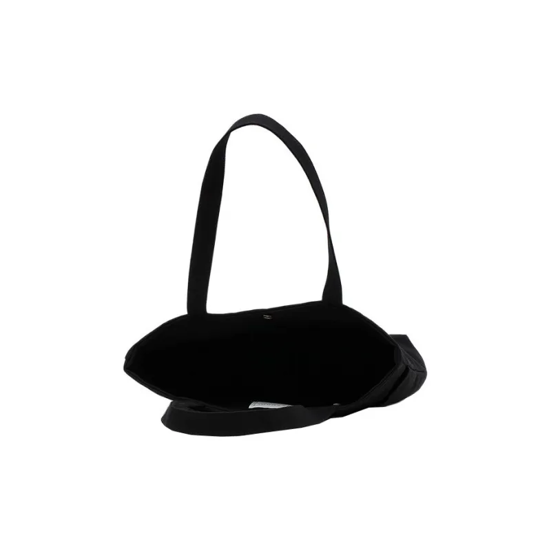 KANGOL Canvas Canvas Bag Tote Bag Shopping Bag Handbag Shoulder Bag Regular Unisex Black-2