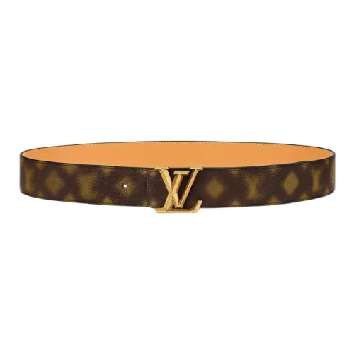 LOUIS VUITTON LV Pyramide This Is Not MNG 40MM Reversible Belt Blurry Monogram 