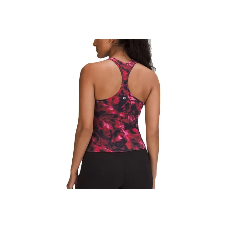 Lululemon Tank Top Women's Pink Floral Mixed Color-1