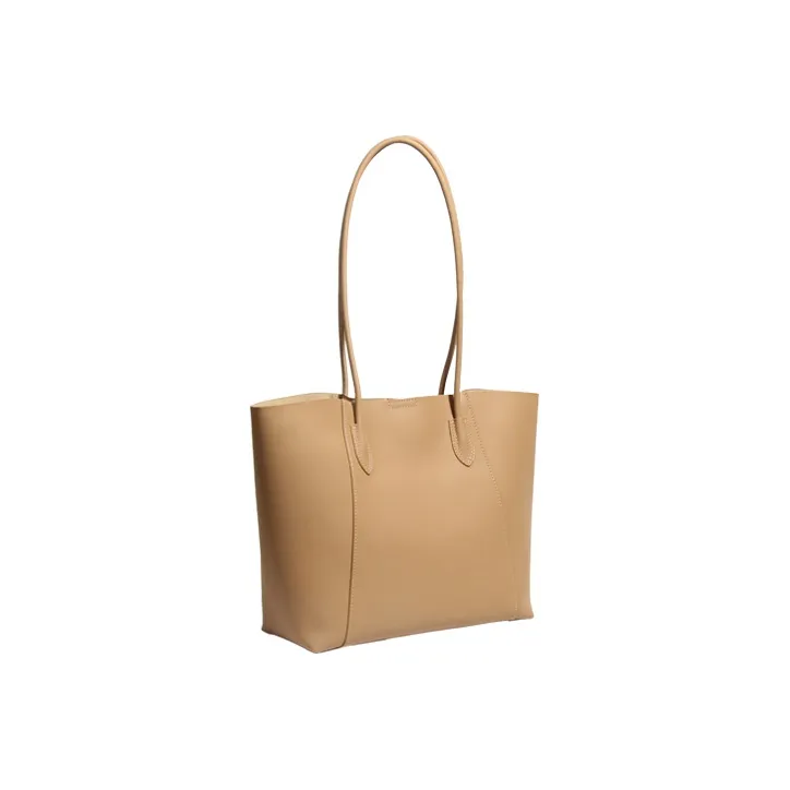 YOCAMU Cow Leather Tote Bag, Shopping Bag, Crossbody Bag, Shoulder Bag Tubas Women's Multicolor-5