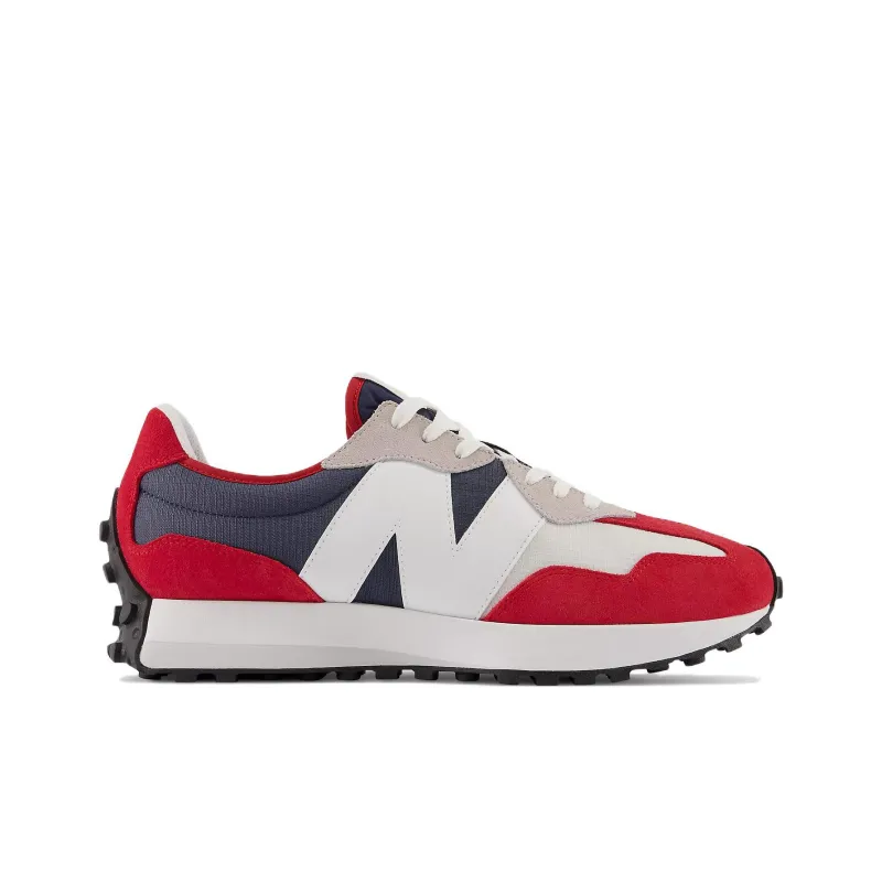 New Balance 327 Natural Indigo Team Red-1