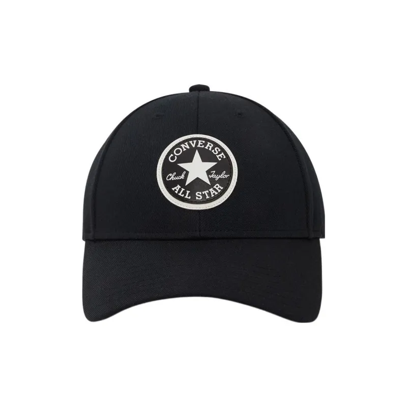 Converse Cotton Baseball Caps Unisex Black-0