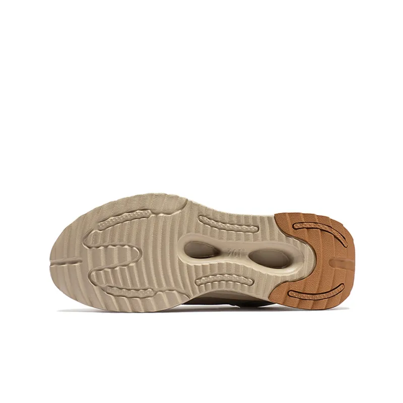 361° Wind Chain Wear-resistant And Lightweight Low-Top Running Shoes Men's Wheat Brown-4