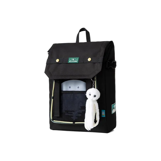 MR.ACE HOMME Polyester Laptop Backpack Regular Unisex White-7