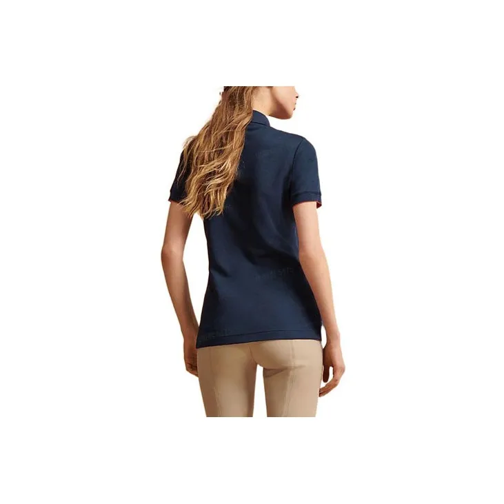 HERMES Polo Shirt Women's Marine Blue-1