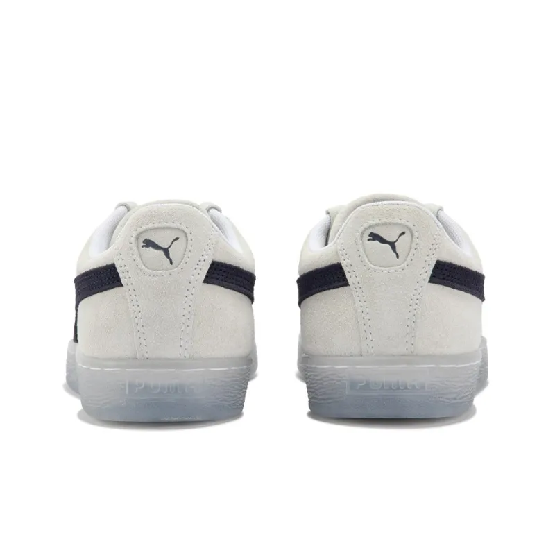 PUMA Suede Translucent 'White Black'-4