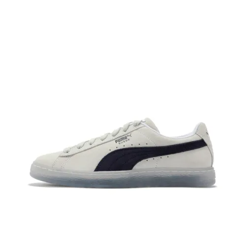 PUMA Suede Translucent 'White Black'