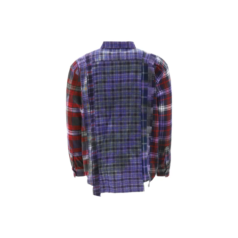 Needles 7 Cuts Wide Flannel Shirt-1