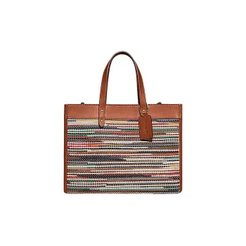 COACH Field Cow Leather Tote Bag Shopping Bag Handbag Shoulder Bag Crossbody Bag Large Size Women's