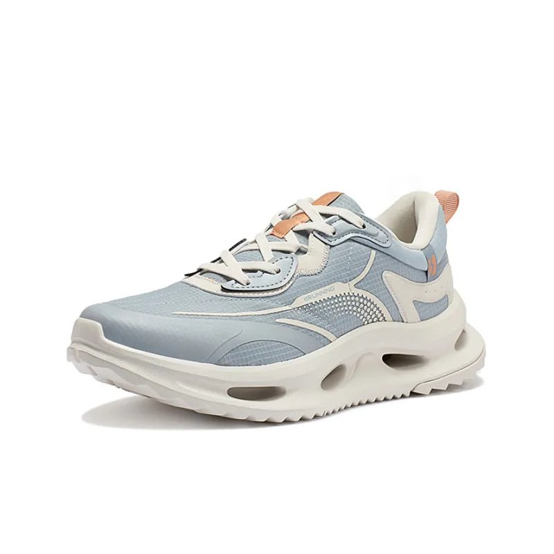 361° Wind Chain Low Top Running Shoes Men's Misty Blue-1