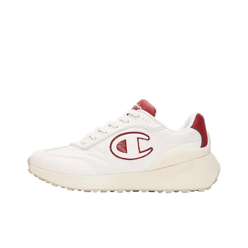 Champion Retro Sports Breathable Lightweight Low-Top Running Shoes Women's Red-0