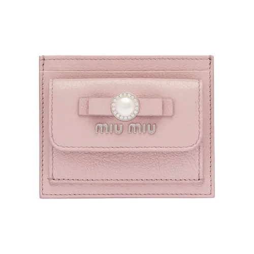 MIU MIU Madras Card Holders