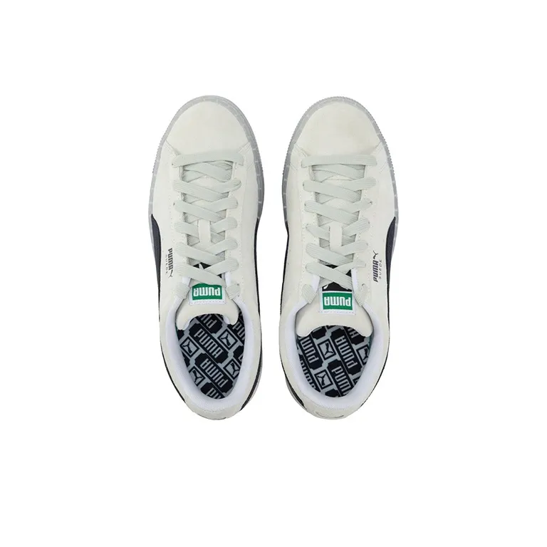 PUMA Suede Translucent 'White Black'-3