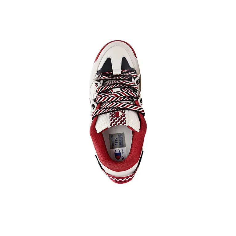 Champion Valve V2 Low Top Skateboard Shoes Unisex Red-2