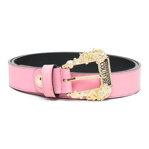 VERSACE JEANS COUTURE Leather Belts Women's Pink
