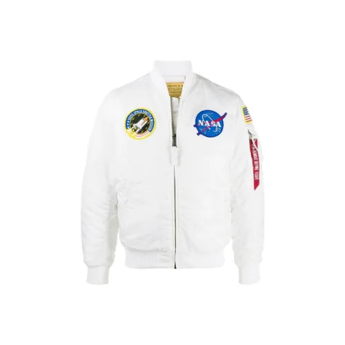 Alpha Industries Jackets Men White