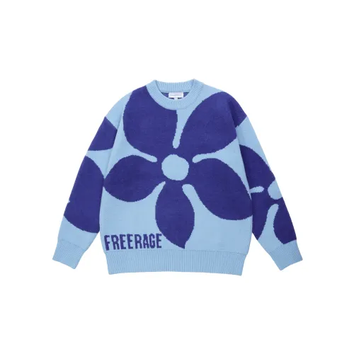 FREERAGE Sweaters Women's Blue