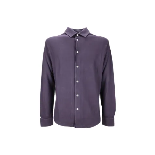 Loro Piana Shirts Men Purple