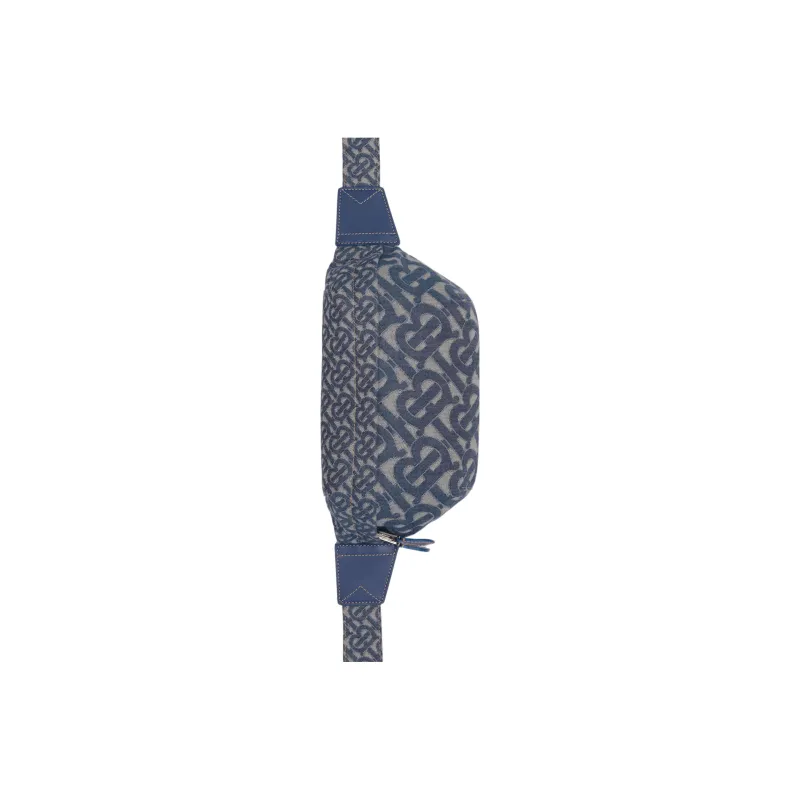 Burberry Denim Crossbody Bag Sling Bag Fanny Pack Regular Men's Indigo-4