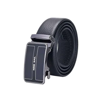NINE NAIL Leather Belts Men