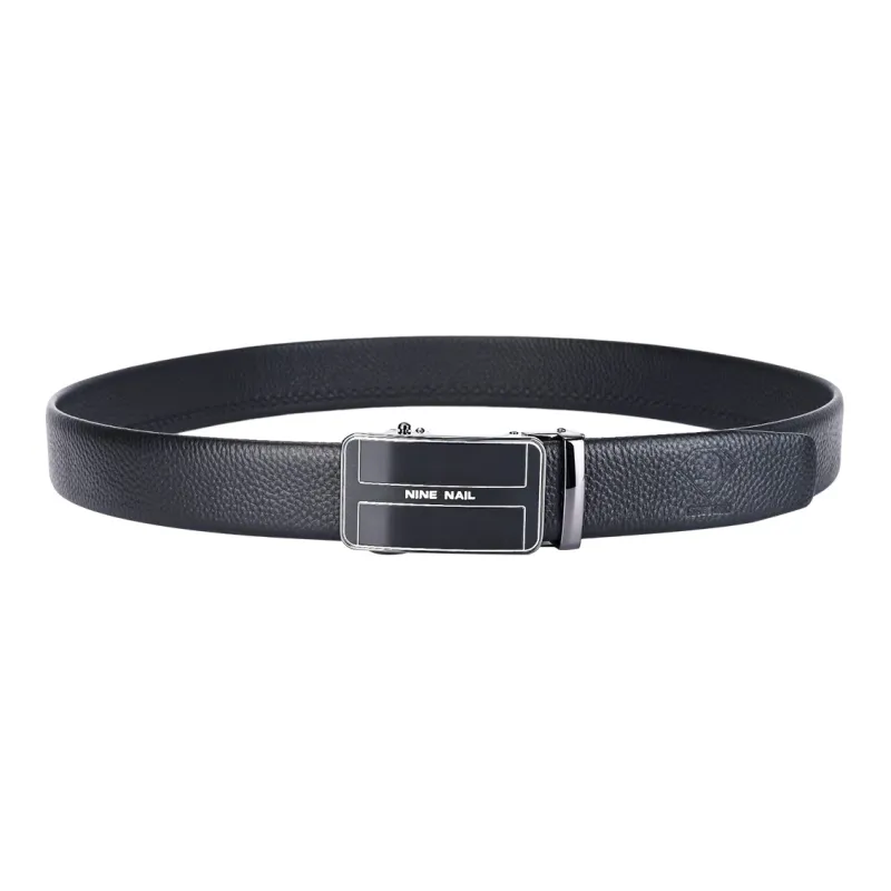 NINE NAIL Leather Belts Men-2
