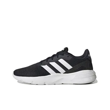 Adidas Neo Nebzed Cloudfoam Wear-resistant Non-slip And Breathable Low-Top Casual Shoes Men's Black White