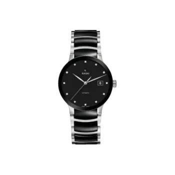 RADO Crystal Collection Automatic Mechanical Movement Men's Watches Watch 38mm Black Dial