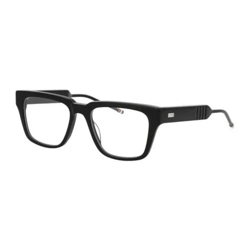 THOM BROWNE Eyeglass Frames Unisex Black