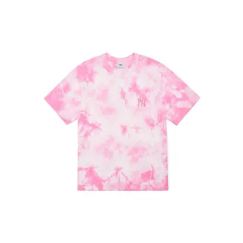 MLB Set in Sleeve T Shirt Unisex Pink