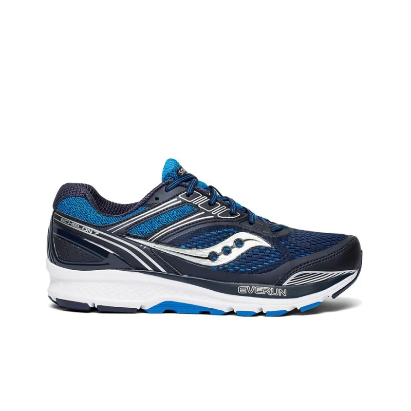 Saucony Echelon 7 Running Shoes Men Low-Top Blue/White-1